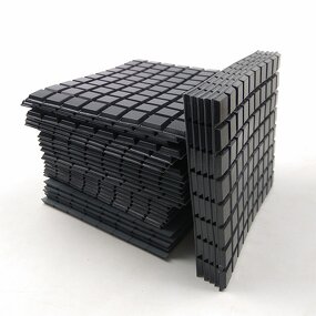 Bumpon Products Manufacturer - 3M SJ5008 Black Square Pads