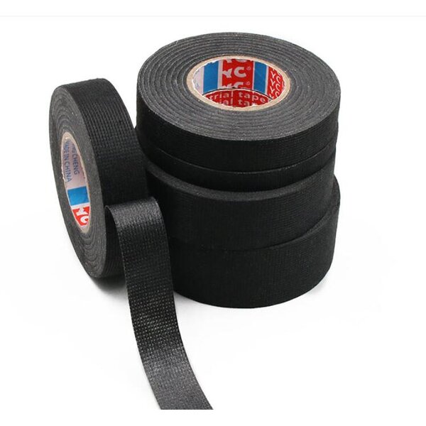 Fleece Tape Manufacturer - 19mm Black Acrylic Adhesive Tape