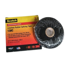Rubber Splicing Tape Manufacturer - 3M 130C Linerless Tape