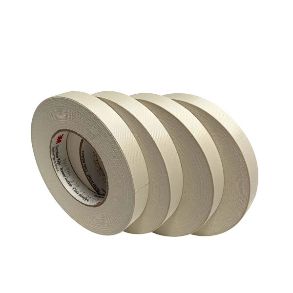 Electrical Tape Manufacturer - 3M 27 White Glass Cloth Tape
