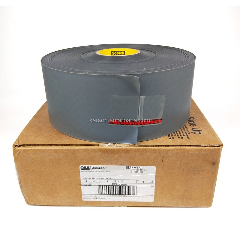 Bumpon Rollstock Factory - 3M SJ5808 Black Resilient Rollstock