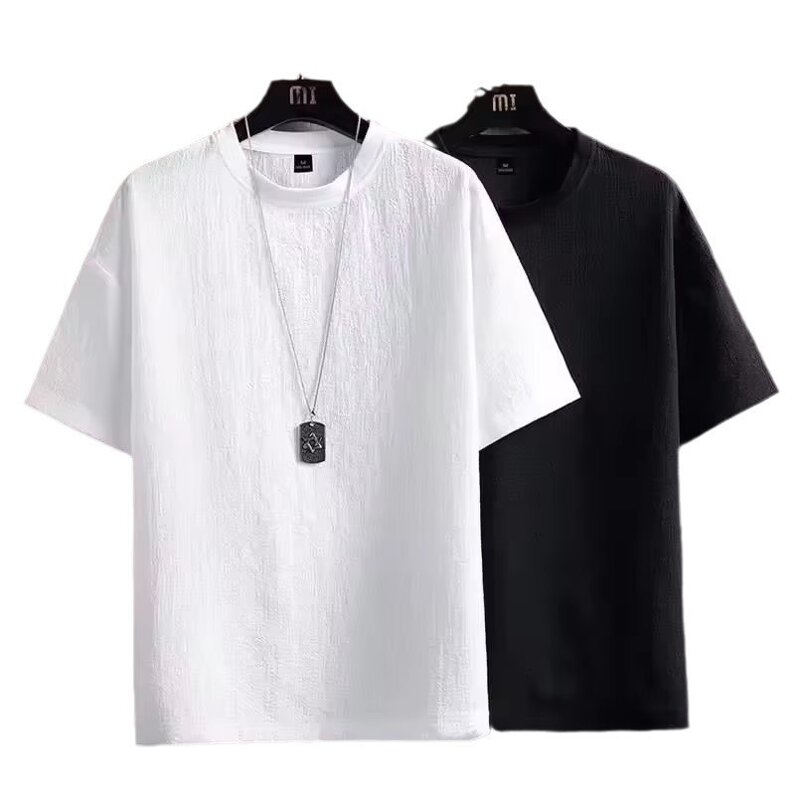 Linen Shirt Factory - Men's Casual Summer Short-sleeved Shirt