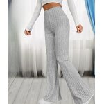 Pants Factory - Stretch Long Flared Trendy Premium Trousers