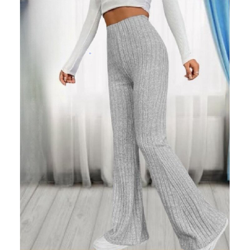 Pants Factory - Stretch Long Flared Trendy Premium Trousers