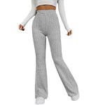 Pants Factory - Stretch Long Flared Trendy Premium Trousers