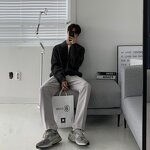 Sweater Factory - Men's Winter Loose Semi-Zipper Retro Knit