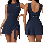 Sportswear Set Factory - Women Gym Wear Tennis Skirt Jumpsuit
