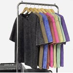 T-Shirt Factory - Custom Logo Vintage Washed Heavyweight Tee