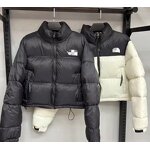 Down Jacket Factory - Women Designer Cropped Puffer Coat