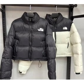 Down Jacket Factory - Women Designer Cropped Puffer Coat