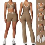 Sportswear Set Factory - Women Fitness Bra Tank Top Shorts Set