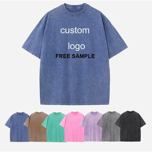 T-Shirt Factory - Custom Vintage Distressed Acid Washed Tee