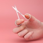 化妆剪源头工厂-批发定制标识鼻毛修剪器