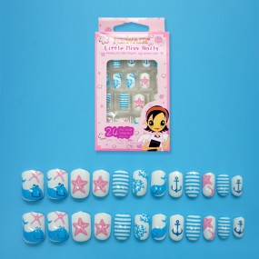 False Nails Manufacturer - OEM Custom Children Cute Kids Press on