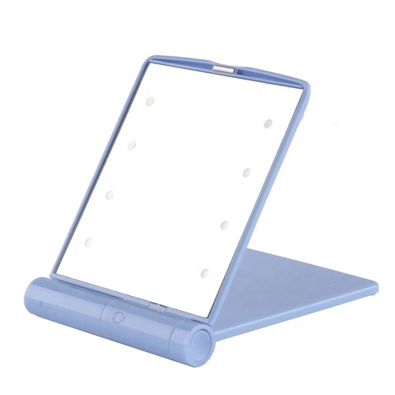 Pocket Mirror Factory - LED Light Up Travel Mini with Battery