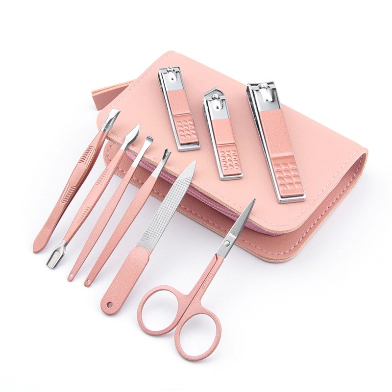 Manicure Set Manufacturer - Professional 9Pcs Beauty Salon Nail Care
