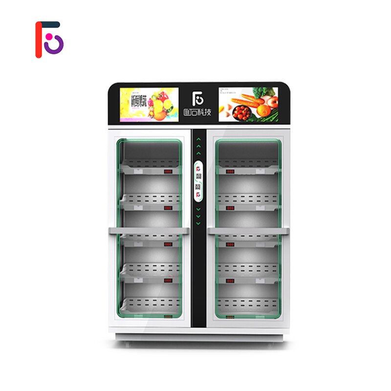 Fresh Food Vending Factory - Large Capacity Scanning Automatic Machine