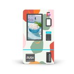 Bubble Gum Vending Factory - Small Automatic Chewing Gum Sticker Coin