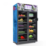 Fresh Fruits Vending Factory - Large Capacity Commercial Touch Screen