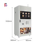 Coffee Vending Machine Factory - Refrigerator Beverage Milk Tea Juice