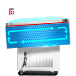 Island Freezer Factory - Copper Coil Large Capacity Frost Free