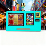 Lottery Kiosk Factory - 10.1 Touch Light Box Wall-Mounted 24h