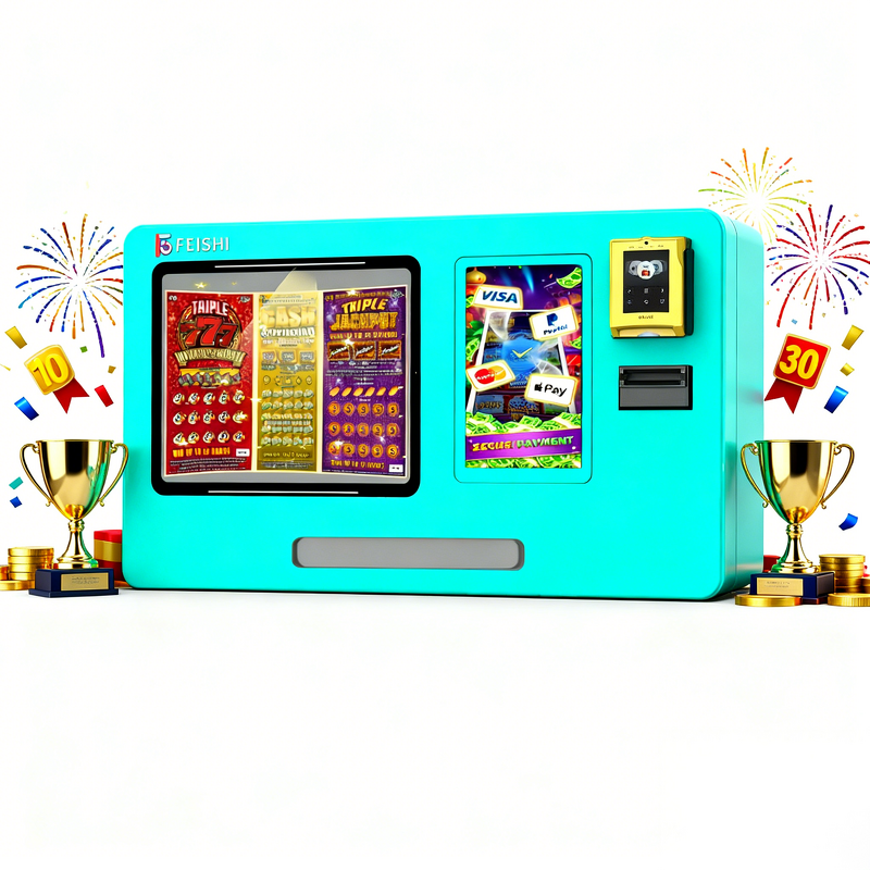 Lottery Vending Machine Factory - Wall-Mounted 10.1 Touch 24/7