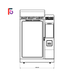 Perfume Vending Machine Factory - Beauty False Lashes Vending Machine