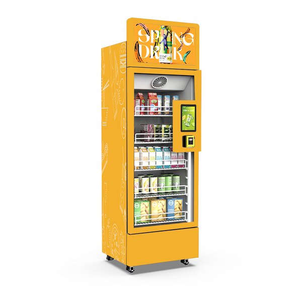 AI Vending Machine Factory - Single Door Fresh Food Credit Card