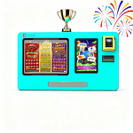 Lottery Vending Machine Factory - Wall-Mounted 10.1 Touch 24/7