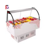 Multi-fruit Cabinet Factory - Transparent Cooling Compact Freezer