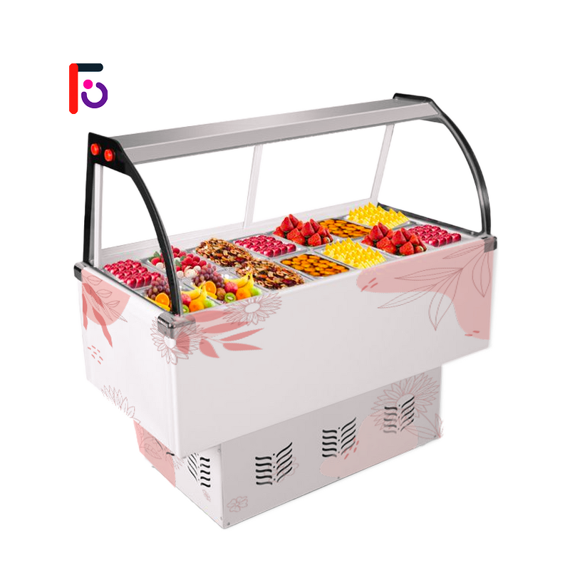 Multi-fruit Cabinet Factory - Transparent Cooling Compact Freezer