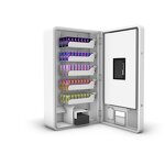 Eyebrow Pencil Vending Factory - Cheap Wall Mounted Mini Coin Operated