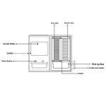 Wet Tissue Vending Machine Factory - Automatic Mini Countertop QR Code