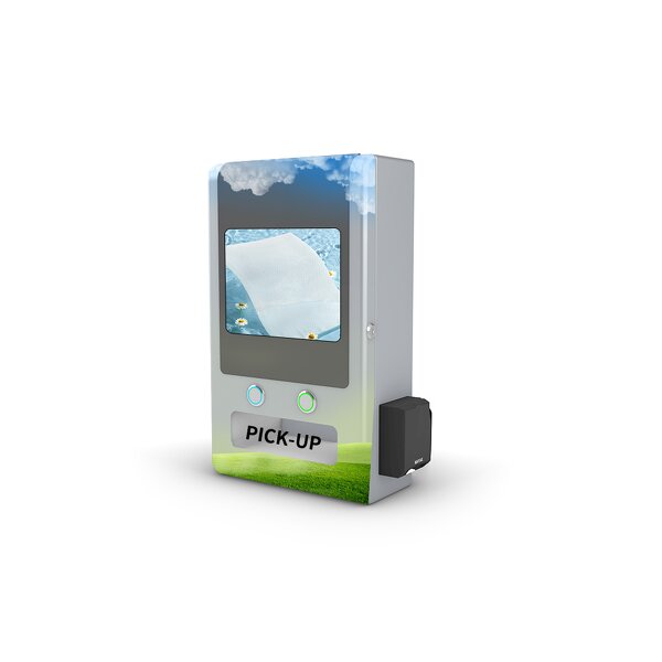 Wet Tissue Vending Machine Factory - Mini Trailer Sanitary Automatic