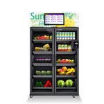 Fresh Food Vending Factory - Fully Automatic Fruits Combo Snack Drink