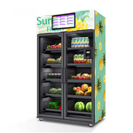 Fresh Food Vending Factory - Fully Automatic Fruits Combo Snack Drink
