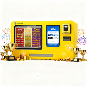 Lottery Kiosk Factory - 24h Self-Service Wall-Mounted Touch Screen