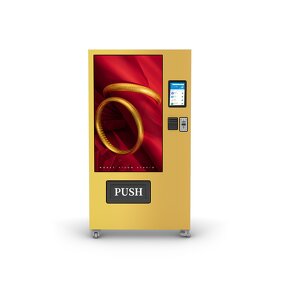 Vending Machine Factory - Gold Touch Screen Elevator for Retail
