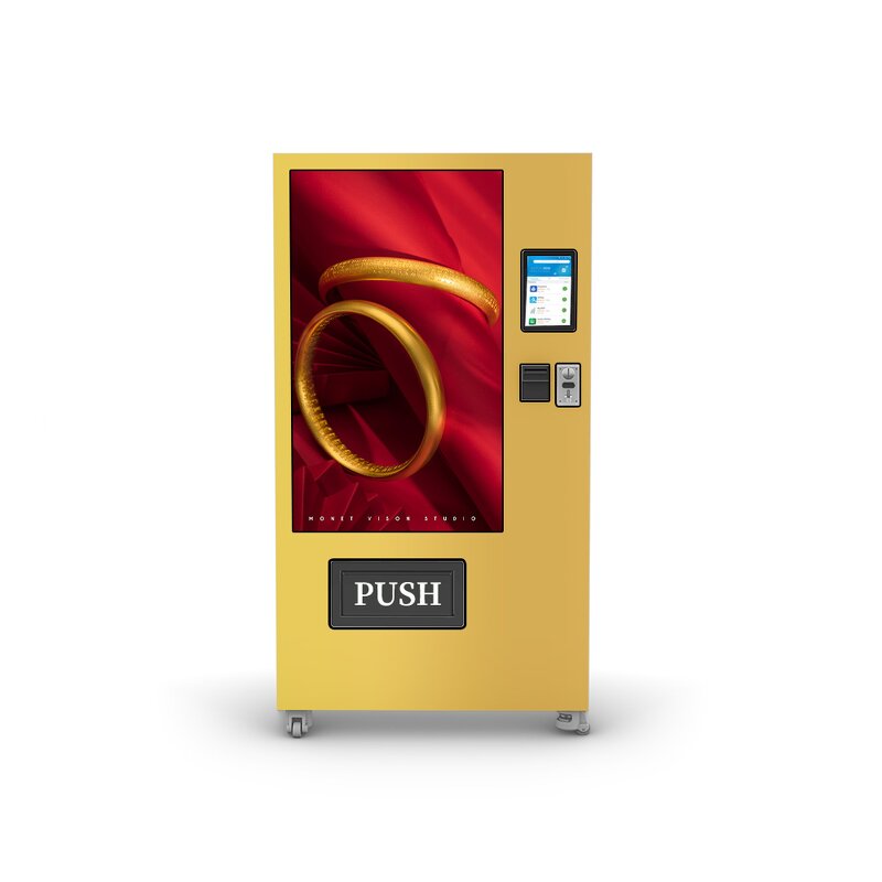 Vending Machine Factory - Gold Touch Screen Elevator for Retail