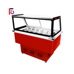 Multi-fruit Cabinet Factory - Transparent Cooling Compact Freezer