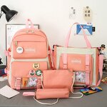 School Backpack Set Factory - 2025 Fashionable 4 PCS Set