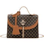 Crossbody Bag Factory - PU Leather Small Square Bag