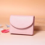 Lady Wallet Factory - Hollow Out Leaves PU Leather Wallet