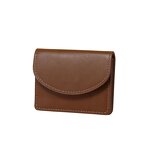 Lady Wallet Factory - Hollow Out Leaves PU Leather Wallet