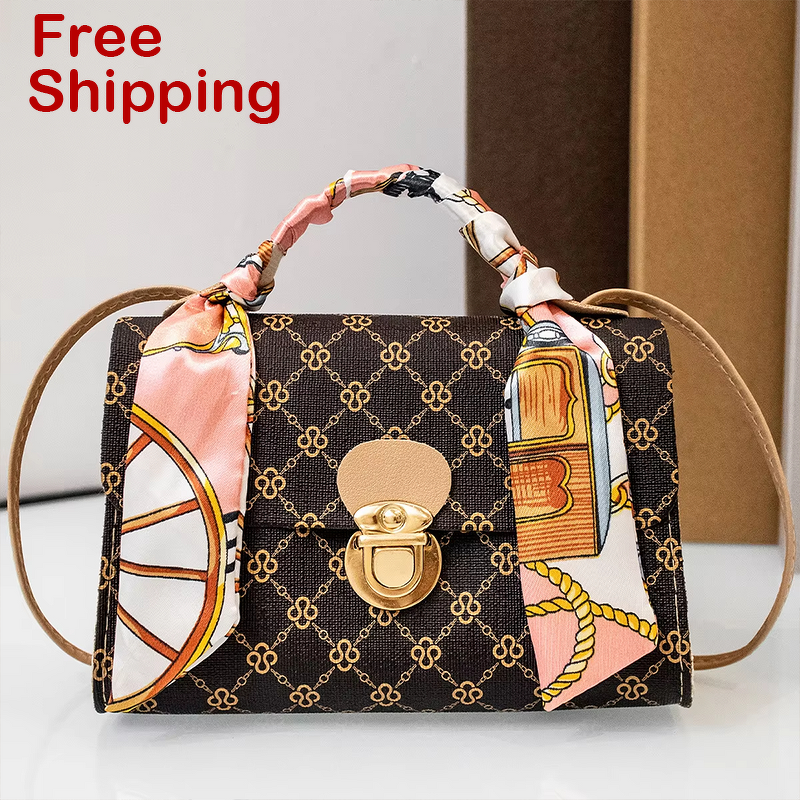 Crossbody Handbag Factory - Casual Floral Square Bag