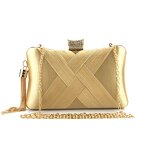 Clutch Bags Factory - Elegant Satin Tassel Handbag