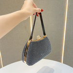 Evening Clutch Bag Manufacturer - Diamond-Studded Single Shoulder Bag