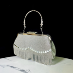 Wedding Banquet Handbag Manufacturer - Small Fragrance Diamond Bag