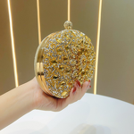 Evening Handbag Manufacturer - Shiny Pleated Large-Size Bag